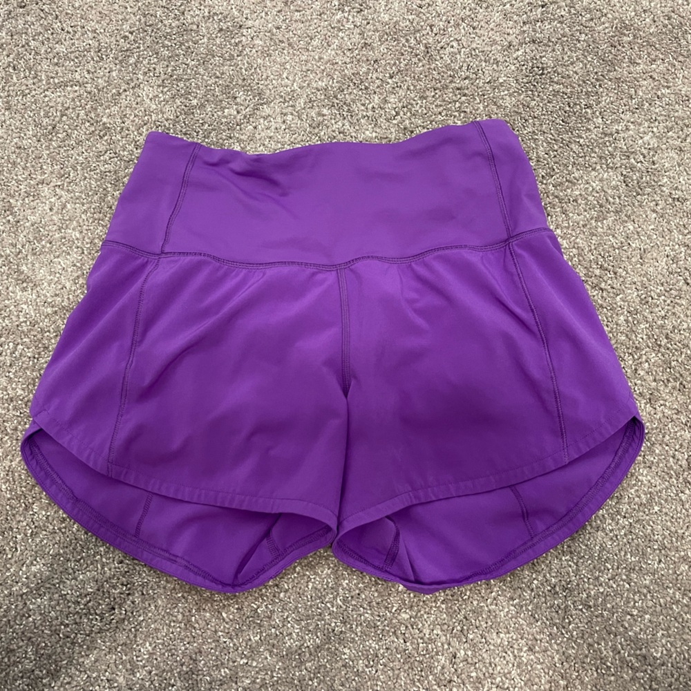 Lululemon shorts with lining size 2